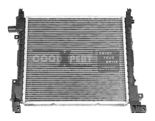 BBR AUTOMOTIVE radiatorius, variklio aušinimas 008-60-05182